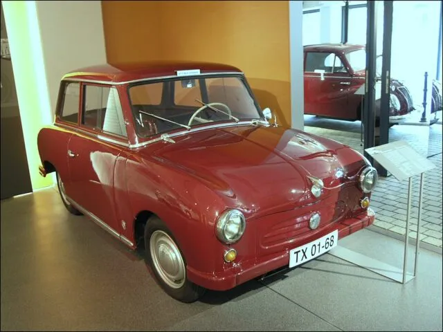 Prototyp des ersten Trabi