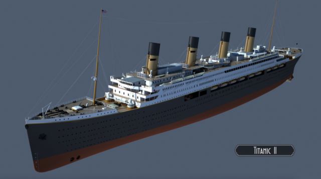Animation der Titanic II