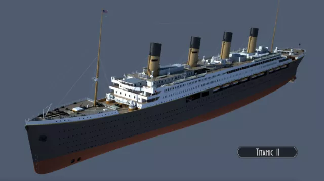 Animation der Titanic II