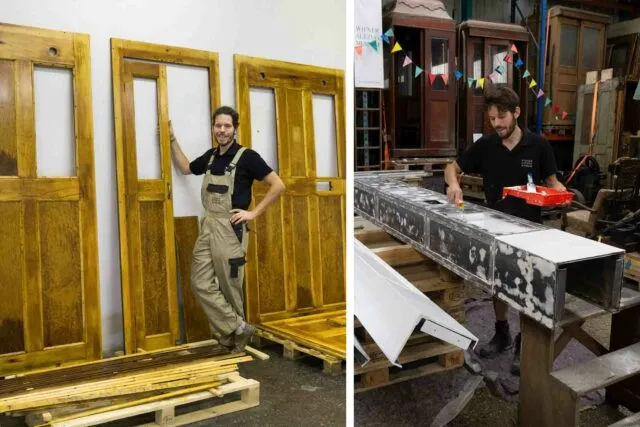 Aufzug-Café Besitzer Christian Tauss ist Schreiner, Restaurator, Elektriker und Gastronom zugleich