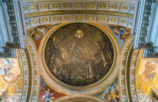Scheinkuppel der Kirche Sant’Ignazio