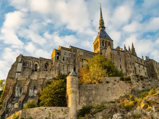 Mont Saint-Michel im Sonnenschein