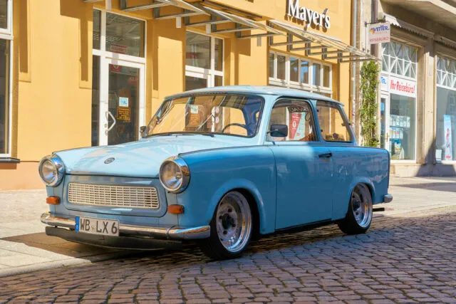 Trabi in Wittenberg