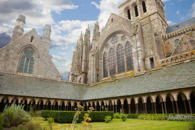 Klostergang von Mont-Saint-Michel