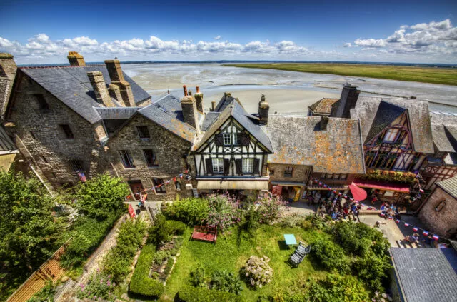 Häuser in Mont Saint-Michel