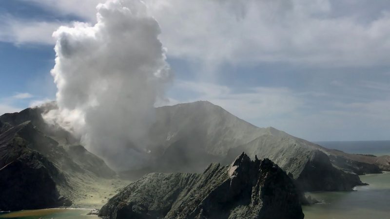 Bei der Eruption auf der Vulkaninsel Whakaari/White Island im Dezember 2019 kamen 22 Menschen ums Leben.