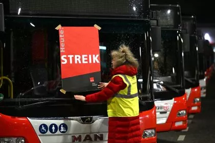 Heute Verdi-Hauptstreiktag im Nahverkehr: Aktion mit „Fridays for Future“