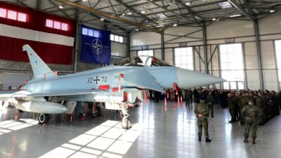 Deutsche Eurofighter und russische IL-20 vor Lettland: Ausdruck wachsender Spannungen über der Ostsee