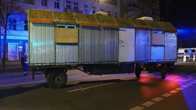 Der Bauwagen, in dem Garweg gewohnt haben soll, soll in den nächsten Tagen kriminaltechnisch untersucht werden.