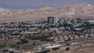 Die israelische Siedlung Maale Adumim im Westjordanland.