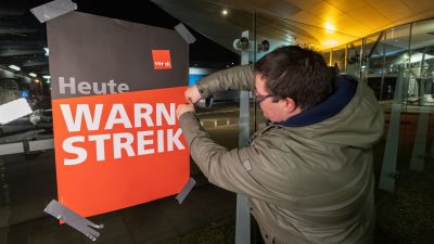 Streiks bei Lufthansa und Bahn haben begonnen
