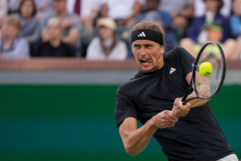 Schied in Indian Wells aus: Alexander Zverev.