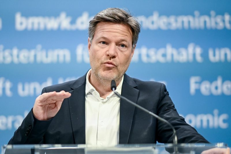 Robert Habeck will das Klimaziel 2030 unbedingt einhalten.