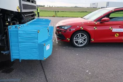 Schwedische Forscher entwickeln Lkw-Front, die Leben retten könnte