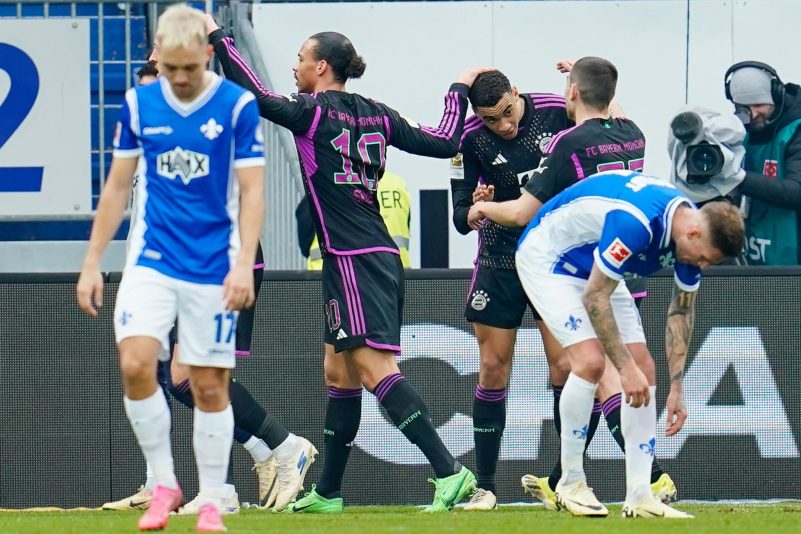 FC Bayern feiert mühelosen Sieg in Darmstadt