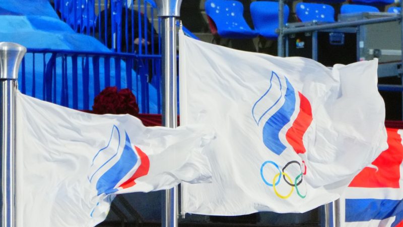 Sind russische Sportler bei der Eröffnung der Sommerspiele?