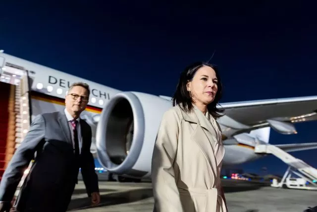 Ägypten ist die erste Station von Außenministerin Annalena Baerbock auf ihrer erneuten Nahostreise.