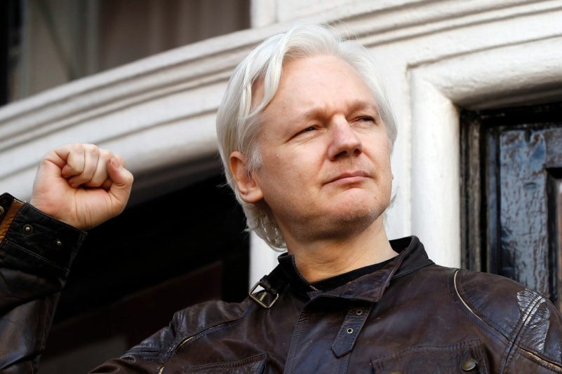Julian Assange sitzt seit beinahe fünf Jahren im Hochsicherheitsgefängnis Belmarsh in London (Archivfoto).