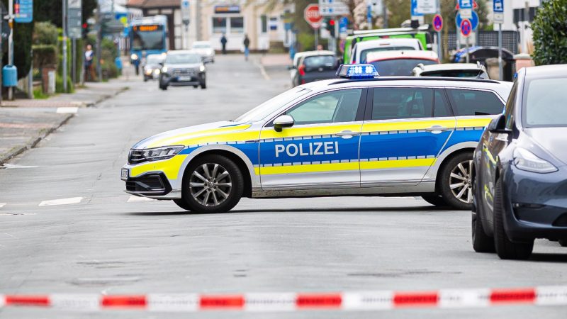 Niedersachsen: Polizei erschießt Mann nach Messerangriff