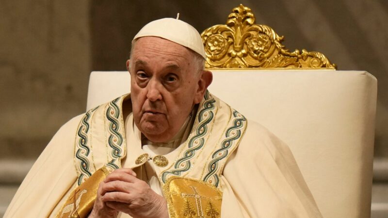 «Schwester, Bruder, möge dein Herz in dieser heiligen Nacht in Jubel ausbrechen!»: Papst Franziskus.