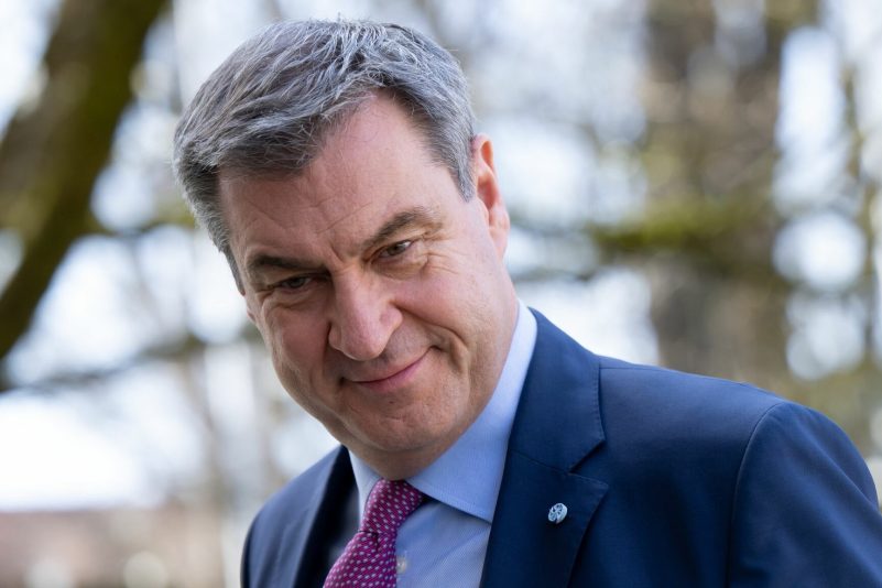 Der bayerische Ministerpräsident Markus Söder zelebriert Feiertage gerne mit skurrilen Aktionen auf Social Media.