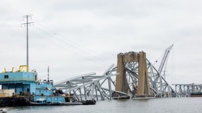 Öffnung eines kleinen Kanals ermöglicht Umfahren des Brückenwracks in Baltimore