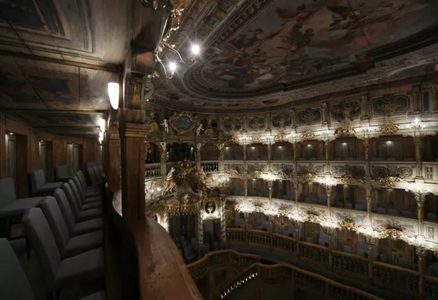Die drei Logenreihen im Markgräflichen Opernhaus