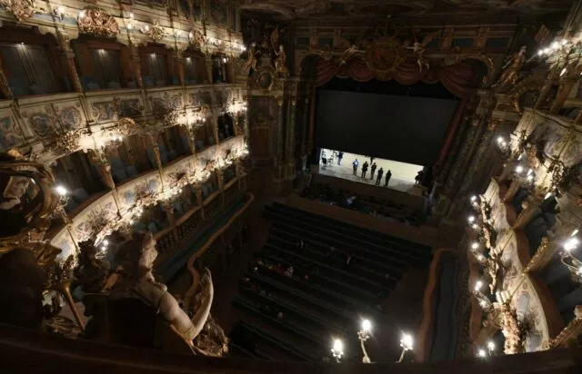 Bick in den Innenraum vom Markgräflichen Opernhaus