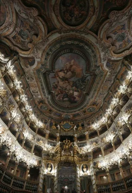 Deckengemälde vom Markgräflichen Opernhaus
