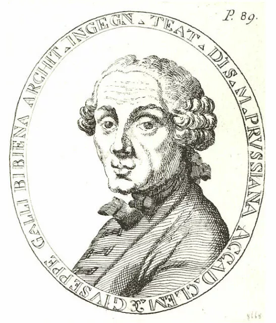 Giuseppe Galli da Bibiena baute das Opernhaus in Bayreuth