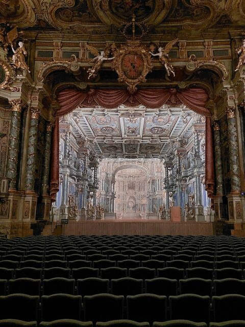Bühne im Markgräflichen Opernhaus