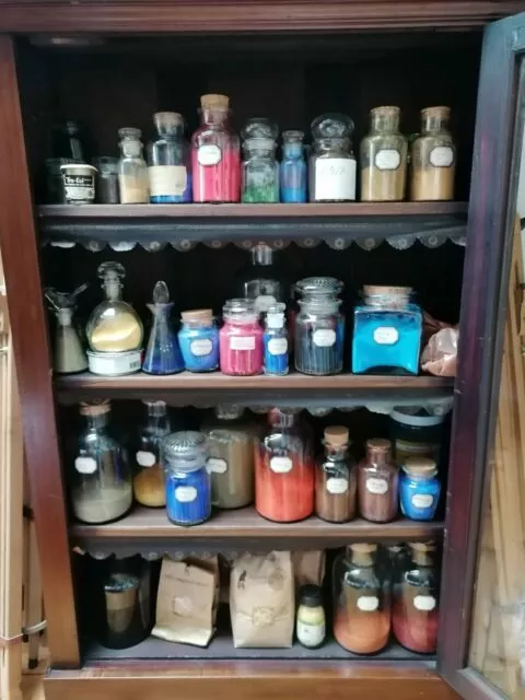 Der Malutensilienschrank von Nard Kwast