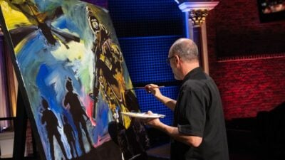 Mit Kunst will Tim Gagnon Veteranen helfen