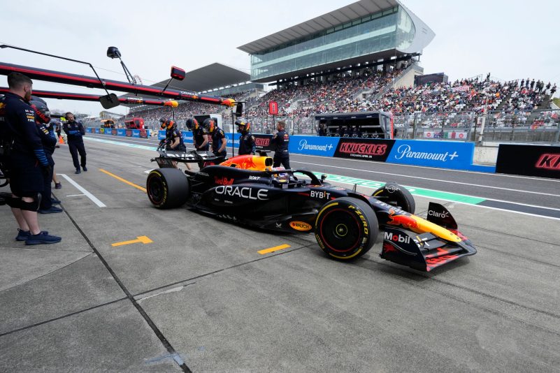 Red Bull-Pilot Max Verstappen zeigt auch in Suzuka seine Stärke.