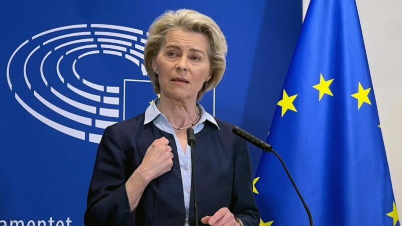 EU-Kommissionspräsidentin Ursula von der Leyen begrüßte die Zustimmung des Parlaments zur Asylreform.