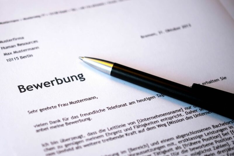Die Akzeptanz für KI in einer Bewerbung ist groß.