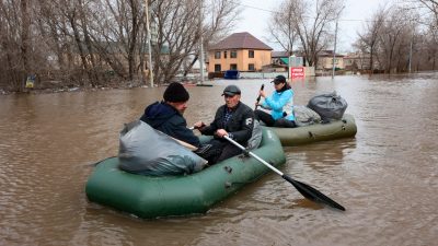 Russisches Flutgebiet: Wasser erreicht neuen Höchststand