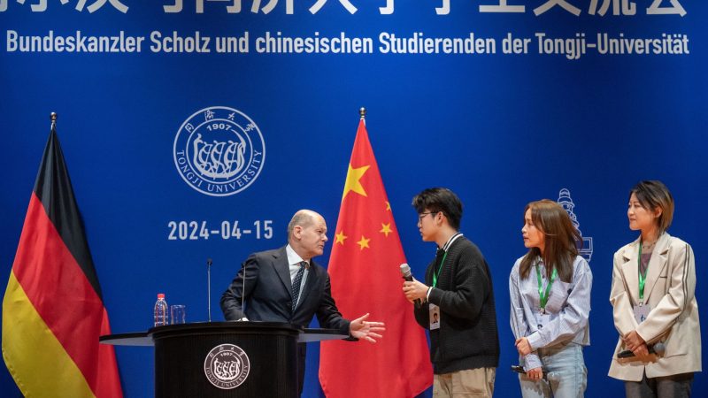 Scholz in China: Keine „öffentlichen Wellen“ bei Menschenrechtsfragen