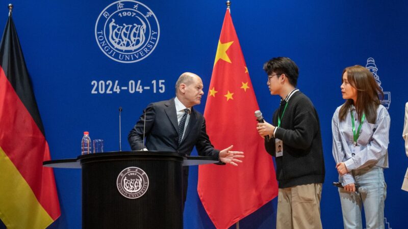 Scholz in China: Keine „öffentlichen Wellen“ bei Menschenrechtsfragen