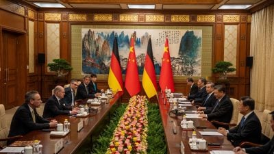 Pekings langer Arm in Deutschland: Liste zu Einflussnetzwerk Chinas geleakt