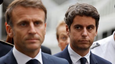 Junger Premier hilft Emmanuel Macron nicht aus der Klemme