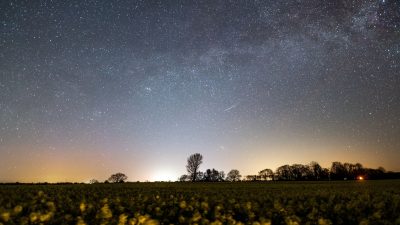 Lyriden am Nachthimmel – Chancen auf Sternschnuppen
