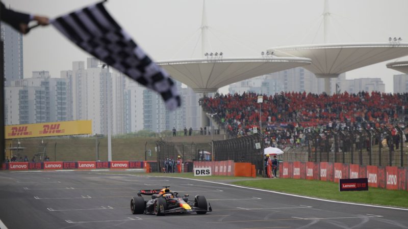 Der niederländische Red-Bull-Pilot Max Verstappen dominierte das Rennen in Shanghai.