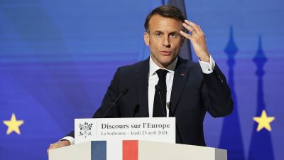 Macron fordert offene Debatte über Atomwaffen in Europa