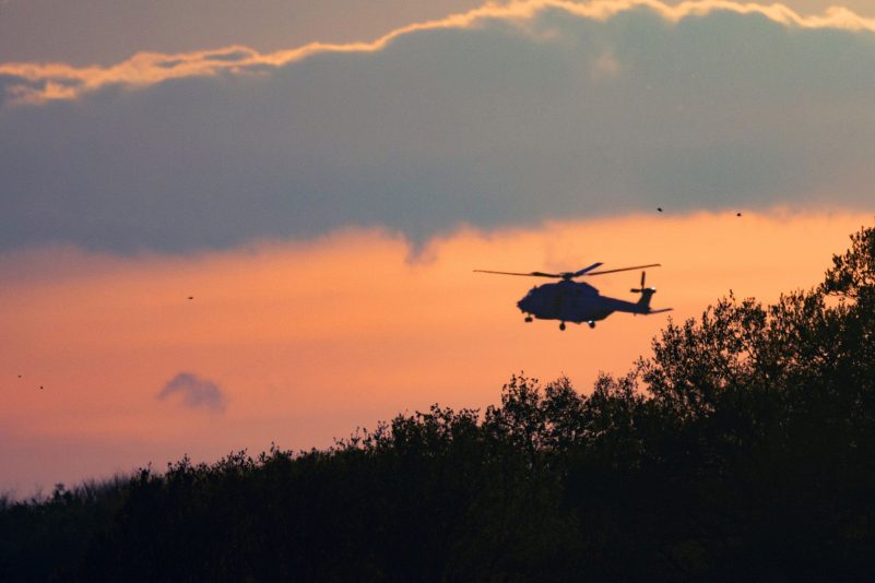 Die Bundeswehr beteiligt sich seit Tagen an der Suche nach Arian - etwa mit einem Tornado-Flugzeug, Drohnen und einem Hubschrauber.