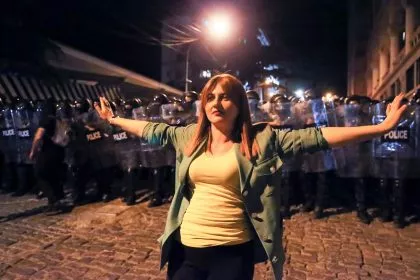 Proteste in Georgien: Pro Europa oder pro Russland?