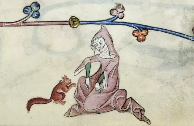 Frau mit Eichhörnchen – Wer übertrug Lepra auf wen?