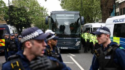 Ruanda-Gesetz: Festnahmen bei Protest gegen Abschiebung von Migranten in London