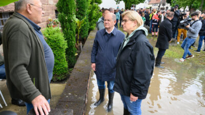 Hochwasser: Leichte Entspannung im Saarland – Pegel sinken – Scholz sagt Hilfe „im besten Sinne“ zu