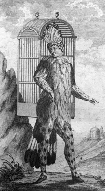 Papageno aus der Zauberflöte von Mozart
